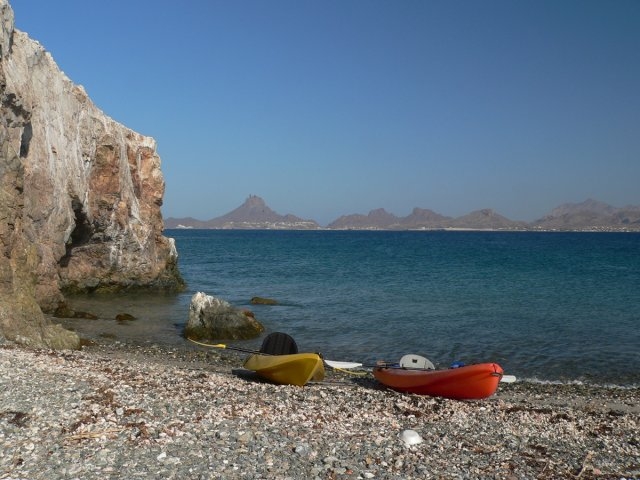 Kayakeando en San Carlos